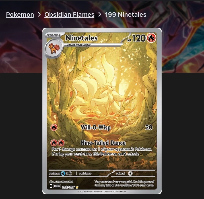 Ninetales 199/197