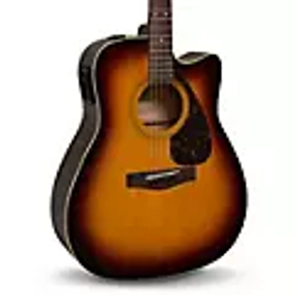Yamaha FX335C Dreadnought Acoustic-Electric Guitar - Tobacco Sunburst