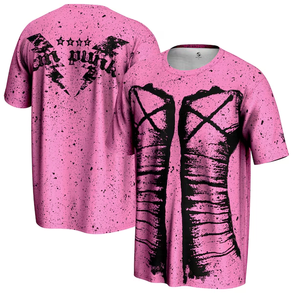 T Shirt "Pink CM Punk Fists"