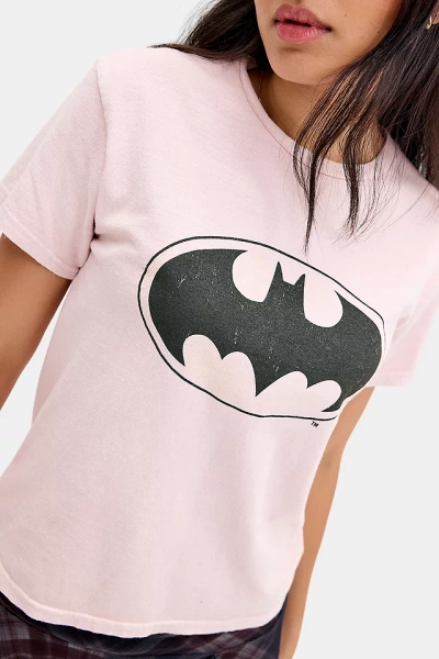 UO Batman Logo Relaxed Graphic Tee