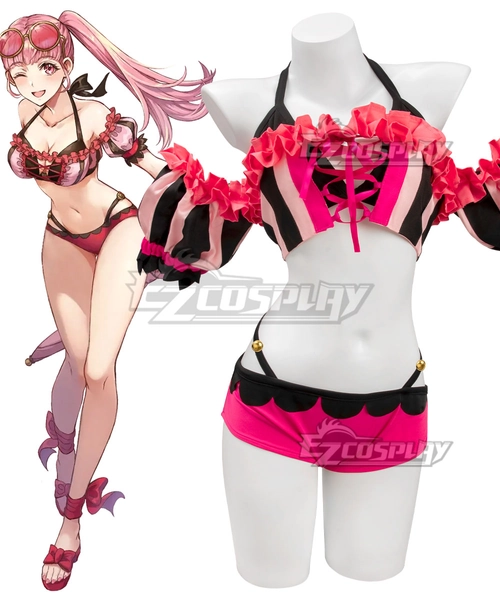 FE Heroes Three Houses Deer’s Two-Piece Hilda Swimsuit Cosplay Costume