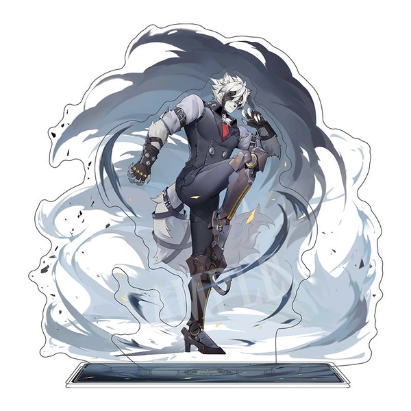 Von Lycaon Acrylic Stand Zenless Zone Zero Lycaon Standee Wolf ZZZ Merch