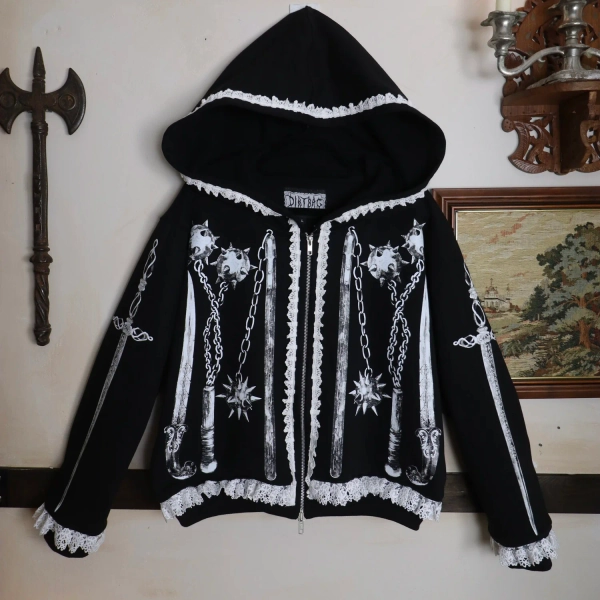 ✶ Lilith zip-up  hoodie ✶ pre-order ✶ — dirtbag666