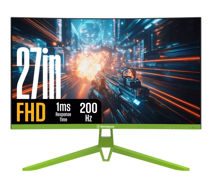 Westinghouse 27" Curved Full HD Gaming Monitor- Color Splash
