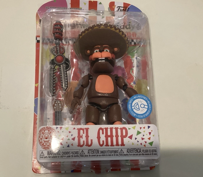 “El Chip Funko Five Nights at Freddy's Action Figure Pizzeria Simulator New FNAF