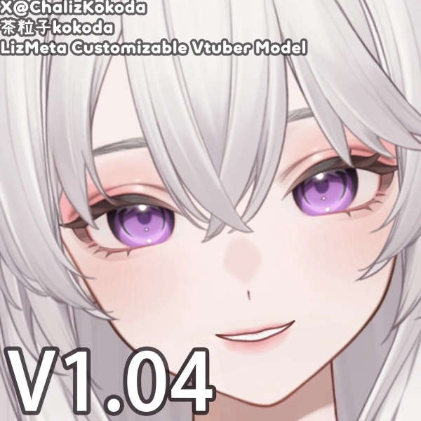 LizMeta Customizable Vtuber Model 1.04 -JP/KR/EN/RU/CN by Chaliz (@Chaliz)