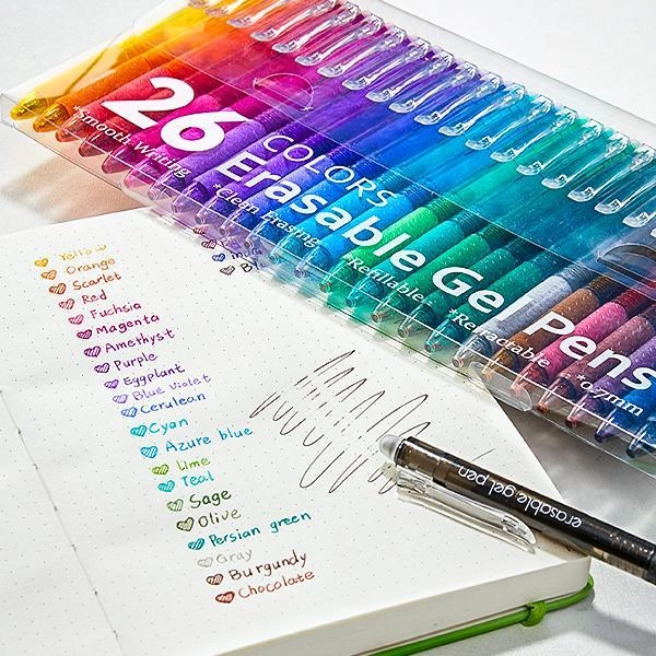 Erasable Gel Pens (26 Pack)