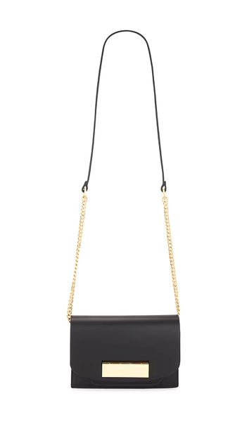 ALLSAINTS Etta Clutch in Black.