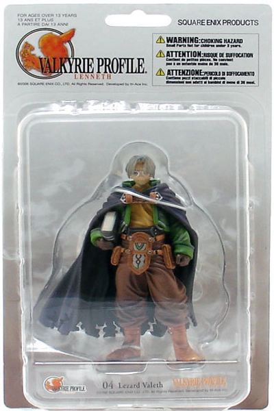 Valkyrie Profile Trading Arts Lezard Valeth Figure * NEW SEALED *