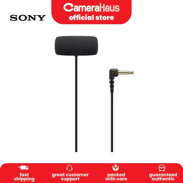 Sony ECM-LV1 Compact Stereo Lavalier Microphone