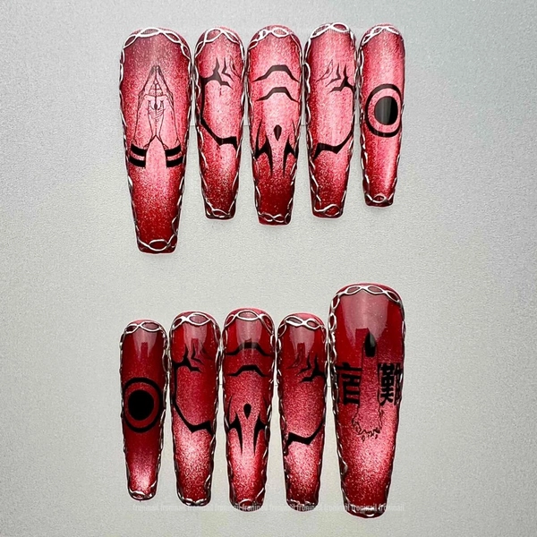 Sukuna Crystal Malediction | Froni Nail