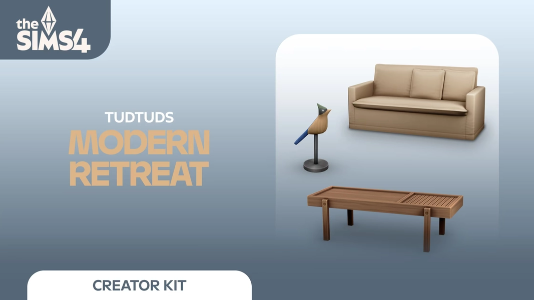The Sims™ 4 Modern Retreat Kit