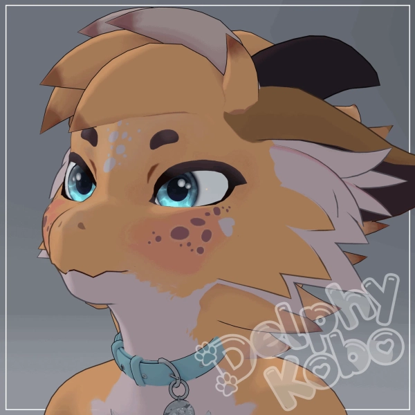 Delphy Kobo [VRChat Avatar] by zelf on Jinxxy
