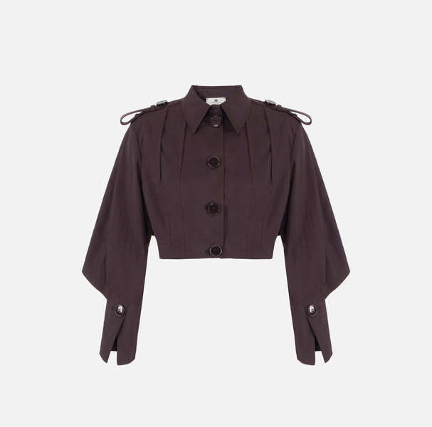 Elisabetta Franchi - Technical cotton jacket