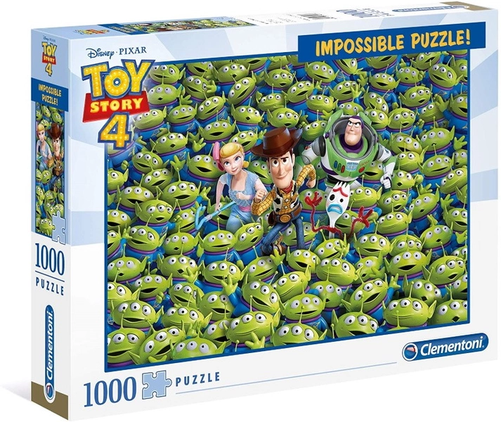 Clementoni Toy Story 4 Impossible 1000pc Jigsaw - Toy Bricks