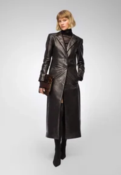 LAURENCE - Classic coat - black