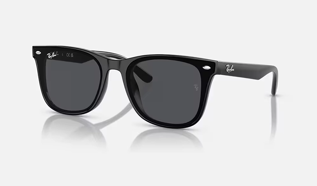 Ray-Ban Rb4420 Sunglasses Black Frame Grey Lenses 65-18