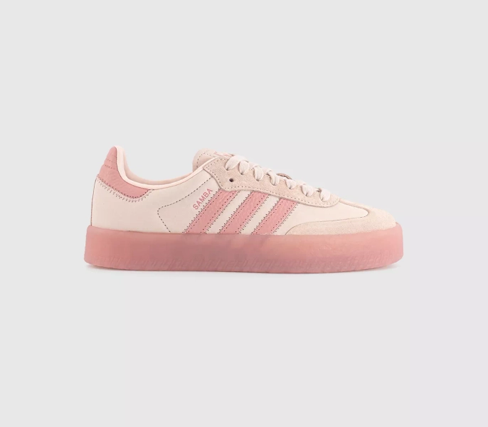 Adidas Sambae Trainers Wonder Quartz Wonder Mauve Wonder Mauve