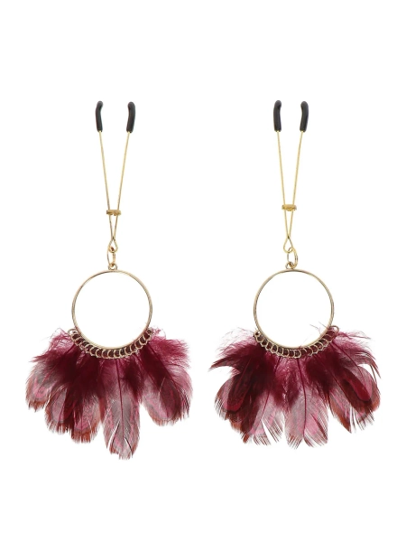 Taboom Pinces à Tétons Tweezers with Feathers Play