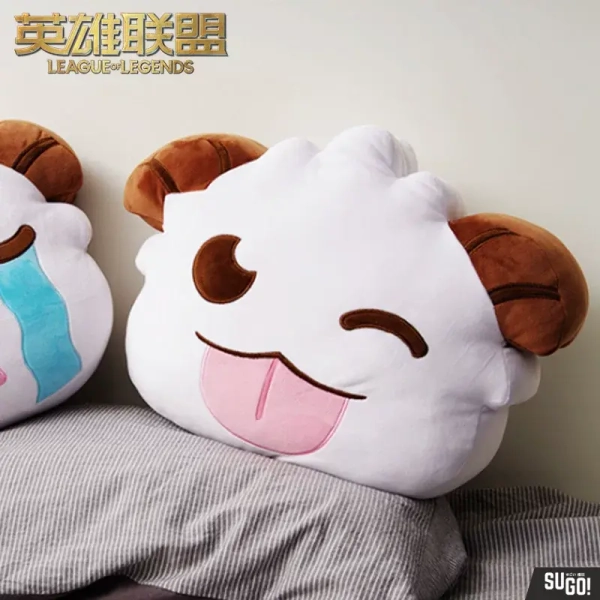 Riot League of Legends Happy Poro Plush Pillow