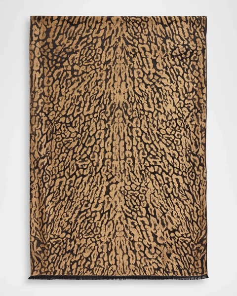 Leopard Pattern Stole