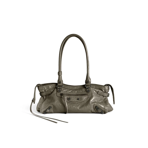 Women's Le City Bag East-west in Army Green