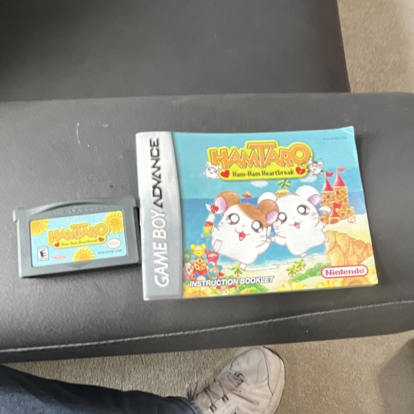 Nintendo Hamtaro: Ham-Ham Heartbreak Game Boy Advance NTSC-U/C w/ Manual