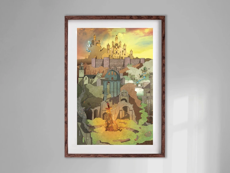 Lordran Art Print