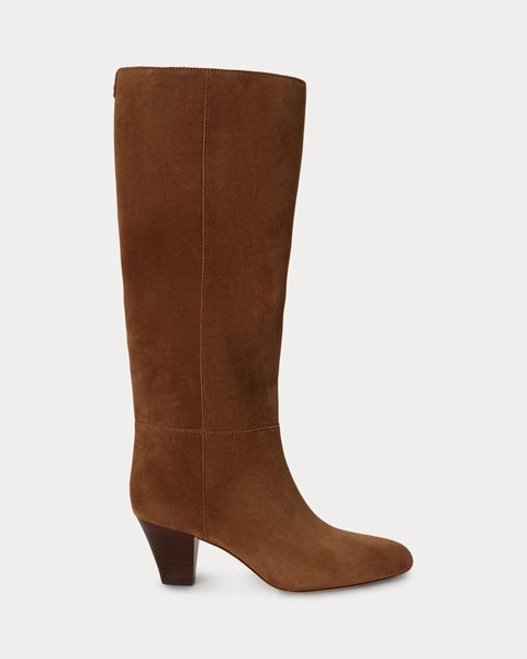 Emersyn Suede Tall Boot for Women | Ralph Lauren
