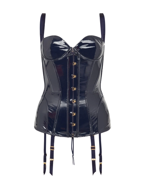 Azura Corset Top in Navy | By Agent Provocateur