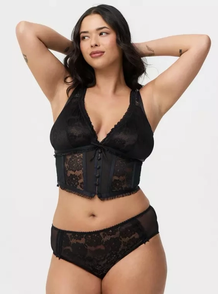 Demure Open Bum Cheeky Panty 6X
