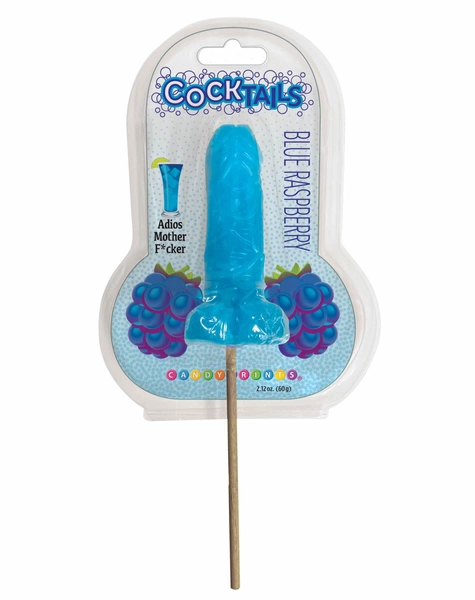 CP.1188 COCKtails- Cocktail Inspired Lollipops- Blue Raspberry Adios MF - Retail