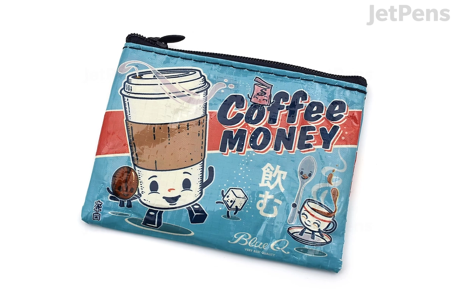 Blue Q Coin Purse - Coffee Money