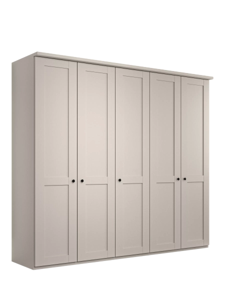 John Lewis Marlow 250cm Hinged Wardrobe, Champagne