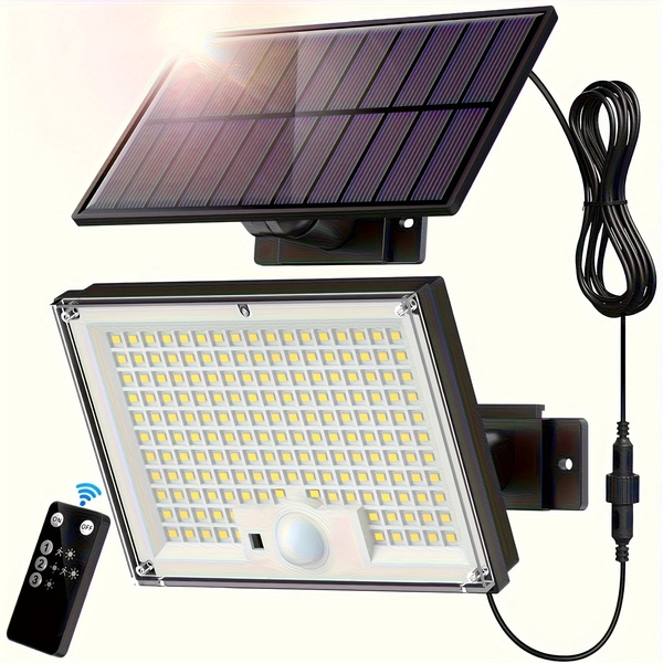 4 solar outdoor lights motion sensor security led - Temu