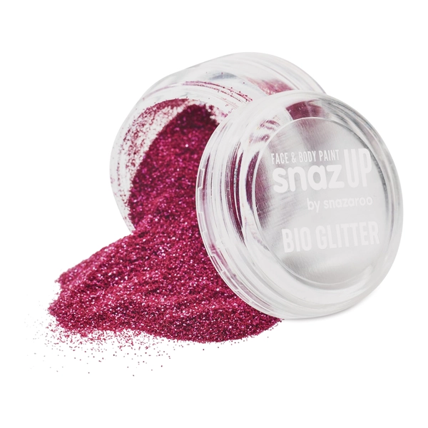 Snazaroo Face & Body Bio Glitter - Pink, Fine, 5 g