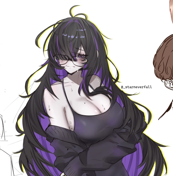 Colored Sketch Commission by Seichi (@starneverfall)