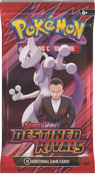 Pokemon Scarlet & Violet Destined Rivals Booster Pack (10 Cards)