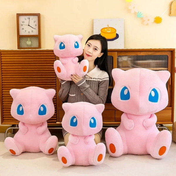 35/45CM nuevo Pokemon Mew peluche lindo juguetes enormes Rosa Mew Anime muñeca lindo peluche regalo para niños cumpleaños niños - AliExpress 