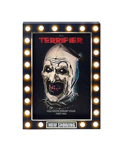 Light-Up Terrifier Marquee Sign