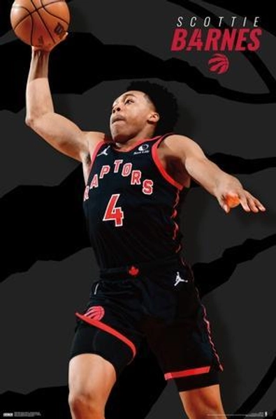 NBA Toronto Raptors - Scottie Barnes 22 - Poster, 13x19
