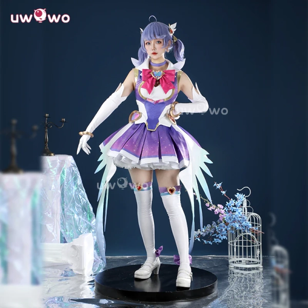 Uwowo Collab Series: Overwatch 2 Kiriko DokiWatch Magical Girls Cosplay Costume XS-2XL - 【Pre-sale】XS