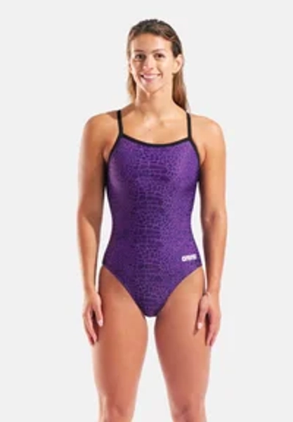 SNAKESKIN LIGHTDROP BACK - Badpak - black-team purple