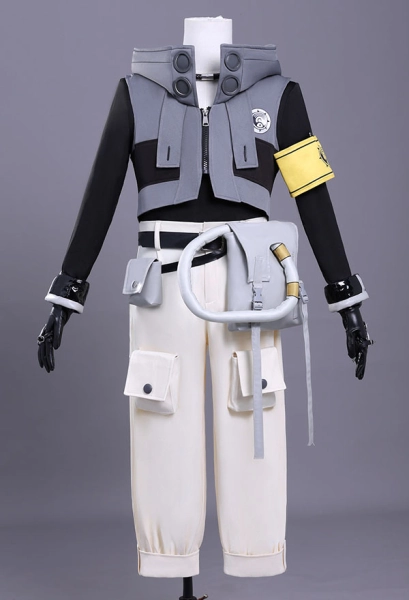 GACHIAKUTA Rudo Surebrec Cosplay Costume Veste courte avec pantalon et ceinture