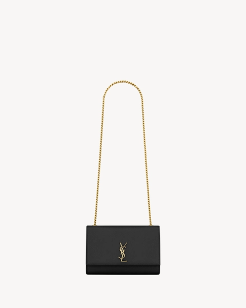 YSL NEW KATE small in grain de poudre leather YSL