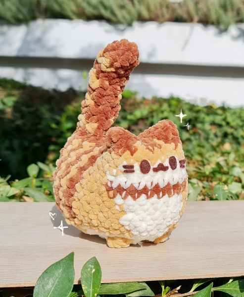 Custom Cat Plush, Personalized Customizable Amigurumi Crochet Kitty Plush, Tabby, Black, Orange, Calico, tortieshell, tuxedo