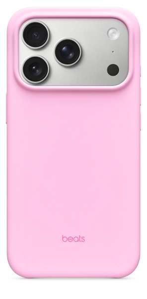 Beats iPhone 17 Pro Case with MagSafe and Camera Control – Pebble Pink
