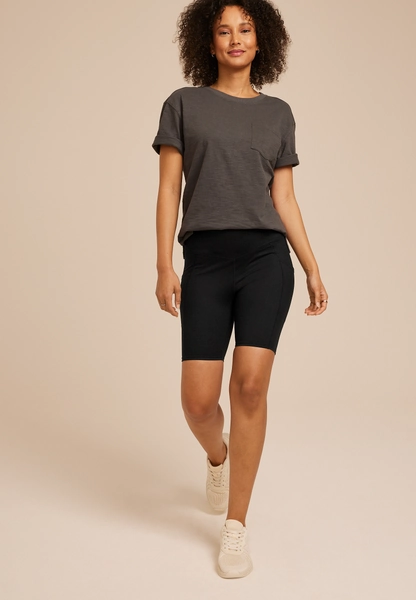 High Rise Luxe 8in Biker Short