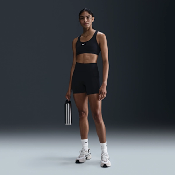 Nike Universa Women's High-Waisted 12.5cm (approx.) Biker Shorts with No Front Seam