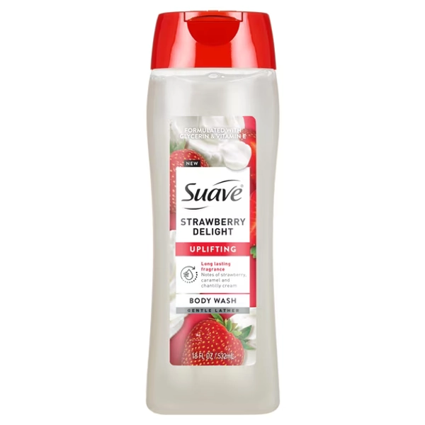 Suave Strawberry Delight Body Wash 18OZ